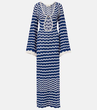 Bananhot Bananhot Rey knitted cotton-blend maxi dress