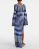 Bananhot Bananhot Rey knitted cotton-blend maxi dress - 3