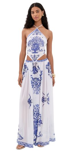 Bananhot Bananhot Riley Maxi Dress Blue Matera