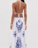 Bananhot Bananhot Riley Maxi Dress Blue Matera - 3