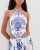 Bananhot Bananhot Riley Maxi Dress Blue Matera - 5