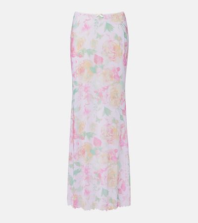 Bananhot Bananhot Solay floral maxi skirt
