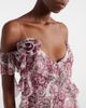 Bananhot Bananhot Zoe floral ruffled asymmetric minidress - 3