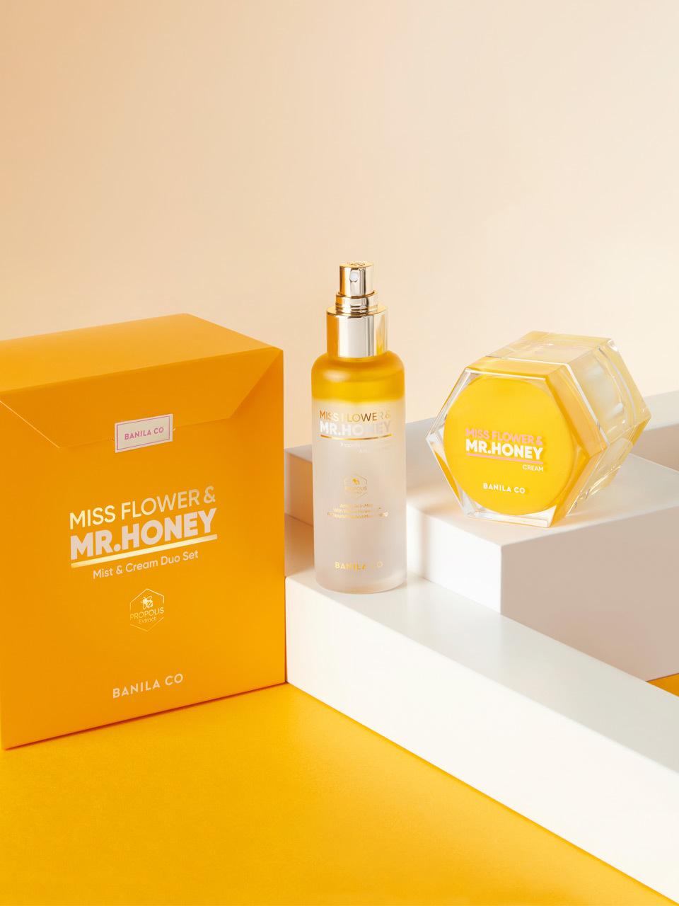 BANILACO Miss Flower and Mr. Mist & Cream SET
