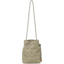 BAO BAO ISSEY MIYAKE BAO BAO ISSEY MIYAKE Beige Wring Clay Bag