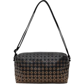 BAO BAO ISSEY MIYAKE BAO BAO ISSEY MIYAKE Black & Brown Saddle Bag
