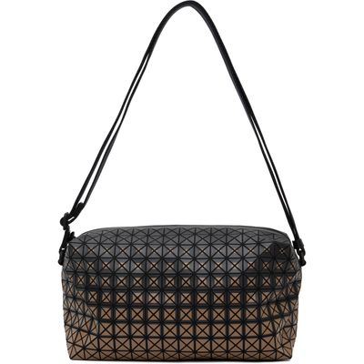 BAO BAO ISSEY MIYAKE BAO BAO ISSEY MIYAKE Black & Brown Saddle Bag