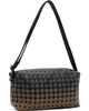BAO BAO ISSEY MIYAKE BAO BAO ISSEY MIYAKE Black & Brown Saddle Bag - 2