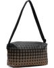 BAO BAO ISSEY MIYAKE BAO BAO ISSEY MIYAKE Black & Brown Saddle Bag - 3