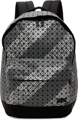 BAO BAO ISSEY MIYAKE BAO BAO ISSEY MIYAKE Gray Daypack Autobahn Backpack