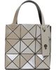 BAO BAO ISSEY MIYAKE BAO BAO ISSEY MIYAKE Gray Small Carat Bag - 1