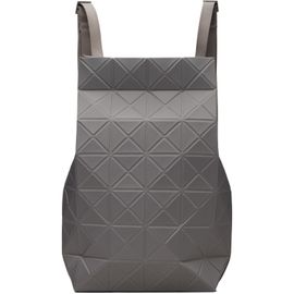 BAO BAO ISSEY MIYAKE BAO BAO ISSEY MIYAKE Gray Track Backpack
