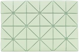 BAO BAO ISSEY MIYAKE BAO BAO ISSEY MIYAKE Green Lucent W Color Pouch