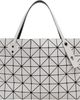 BAO BAO ISSEY MIYAKE BAO BAO ISSEY MIYAKE Off-White Rock Matte Bag - 1