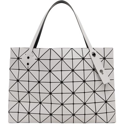 BAO BAO ISSEY MIYAKE BAO BAO ISSEY MIYAKE Off-White Rock Matte Bag