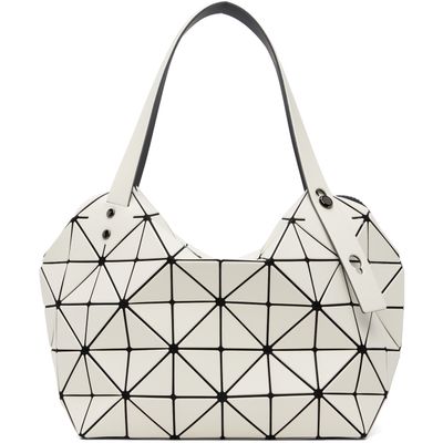 BAO BAO ISSEY MIYAKE BAO BAO ISSEY MIYAKE White Boston Tote