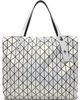 BAO BAO ISSEY MIYAKE BAO BAO ISSEY MIYAKE White Row Metallic Tote - 1