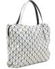 BAO BAO ISSEY MIYAKE BAO BAO ISSEY MIYAKE White Row Metallic Tote - 3