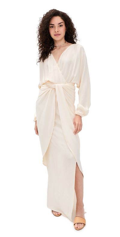 bec and bridge ivory dress ANIA HALTER MAXI DRESS main image 0