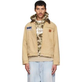 BAPE BAPE Beige Work Jacket