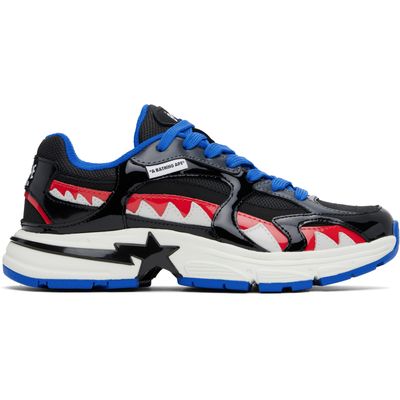 BAPE BAPE Black & Blue 'BAPE' Shark STA #3 Sneakers