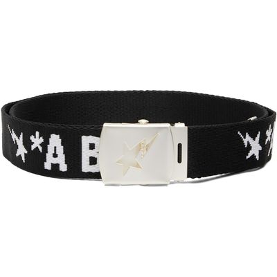 BAPE BAPE Black Logo GI Belt