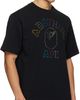 BAPE BAPE Black Rhinestone College Relaxed Fit T-shirt - 2