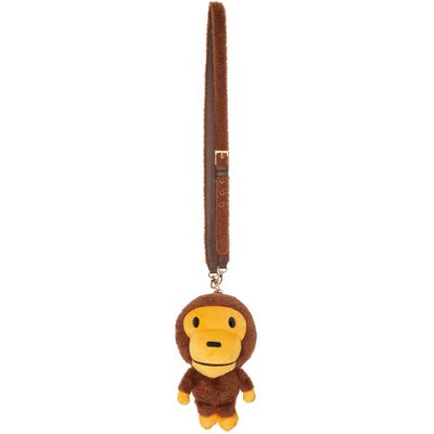 BAPE BAPE Brown Baby Milo Plush Doll 2Way Bag