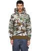 BAPE BAPE Khaki Hybrid Camo Shark Pullover Hoodie - 1