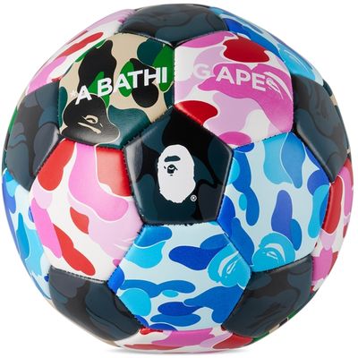 BAPE BAPE Multicolor ABC Camo Soccer Ball