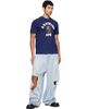 BAPE BAPE Navy College T-shirt - 4
