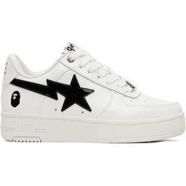 BAPE BAPE White & Black BAPE STA #2 Sneakers