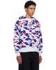 BAPE BAPE White & Blue STA Strike Camo Shark Full Zip Hoodie - 2