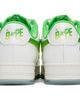 BAPE BAPE White & Green BAPE STA #4 L Sneakers - 2