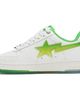 BAPE BAPE White & Green BAPE STA #4 L Sneakers - 3