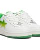 BAPE BAPE White & Green BAPE STA #4 L Sneakers - 4