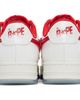BAPE BAPE White & Red BAPE Sta #4 Sneakers - 2