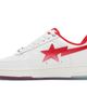 BAPE BAPE White & Red BAPE Sta #4 Sneakers - 3