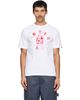BAPE BAPE White ABC Camo College T-shirt - 1