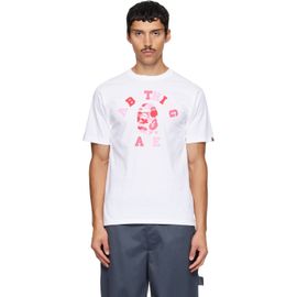 BAPE BAPE White ABC Camo College T-shirt