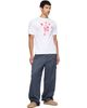 BAPE BAPE White ABC Camo College T-shirt - 4
