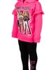Barbie Barbie 2-Piece Fleece Hoodie and Leggings Set - 4