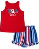 Barbie Barbie 2-Piece Sleeveless Tank Top and Shorts Set - 1