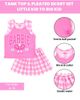 Barbie Barbie 2-Piece Tank Top and Skort Set - 3