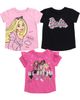 Barbie Barbie 3-Pack Short Sleeve T-Shirts - 1