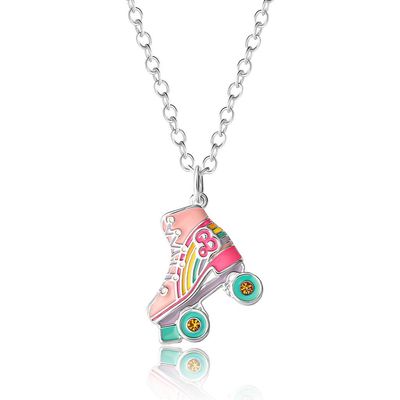 Barbie Barbie 3D Roller Skates Necklace, 16"+2"