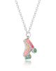 Barbie Barbie 3D Roller Skates Necklace, 16"+2" - 2