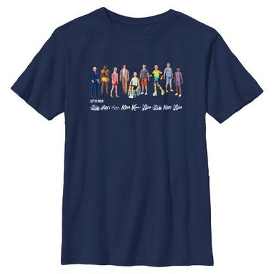 Barbie Barbie Boys' Ken Classic Collection Graphic Short Sleeve T-Shirt