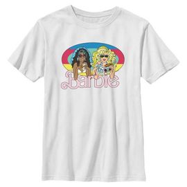 Barbie Barbie Boys' Retro Fashion Friends Graphic Short Sleeve T-Shirt