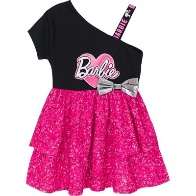 Barbie Barbie Glitter Flare Dress